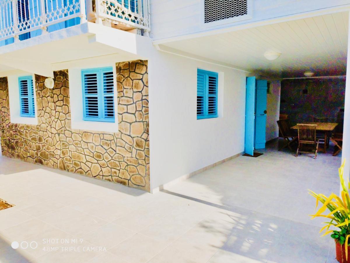 Location Maison Bleue Avec Piscine Privative Au Carbet Martinique Le Carbet Eksteriør bilde